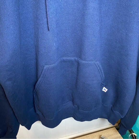 Vintage 1996 Russell Atheltic Dallas Cowboys NFL Hoodie Blue Football Sweatshirt - Picture 3 of 9